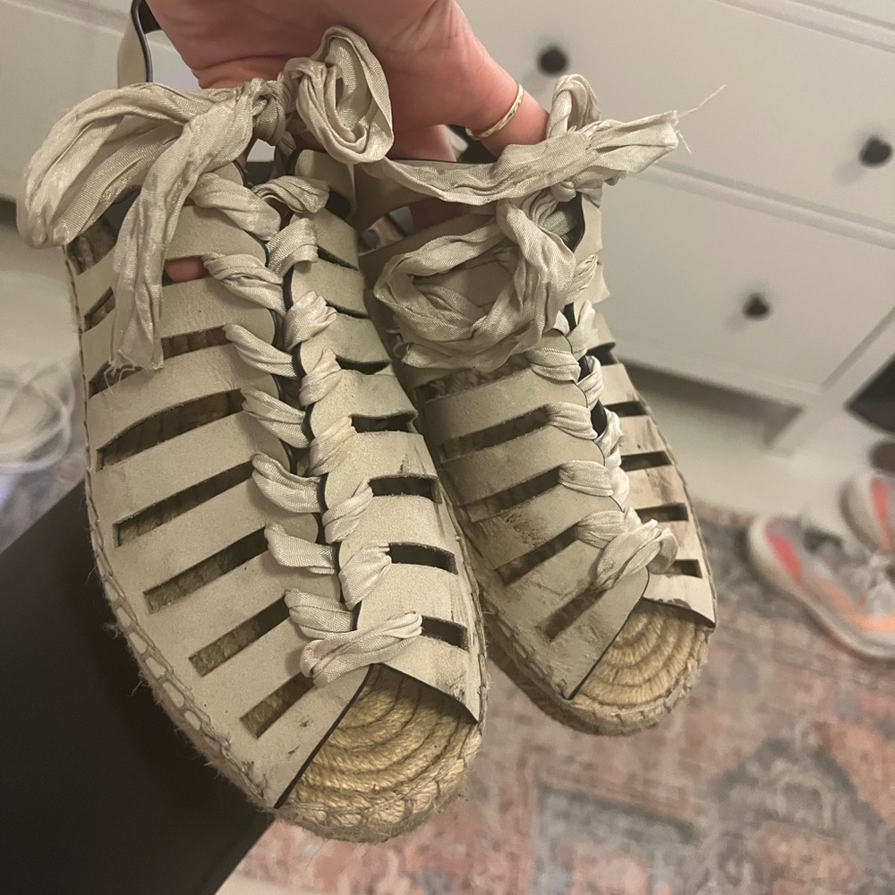 Rebecca Minkoff Gemma Platform Espadrille Sandals